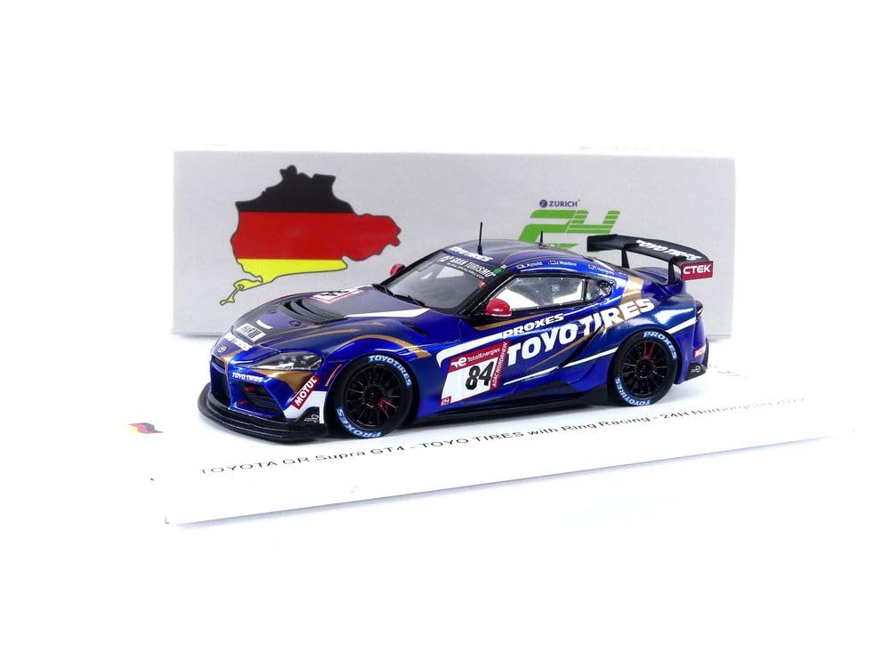 spark 1/43 TOYOTA GR Supra GT4 Gazoo Racing Europe 3rd AT class